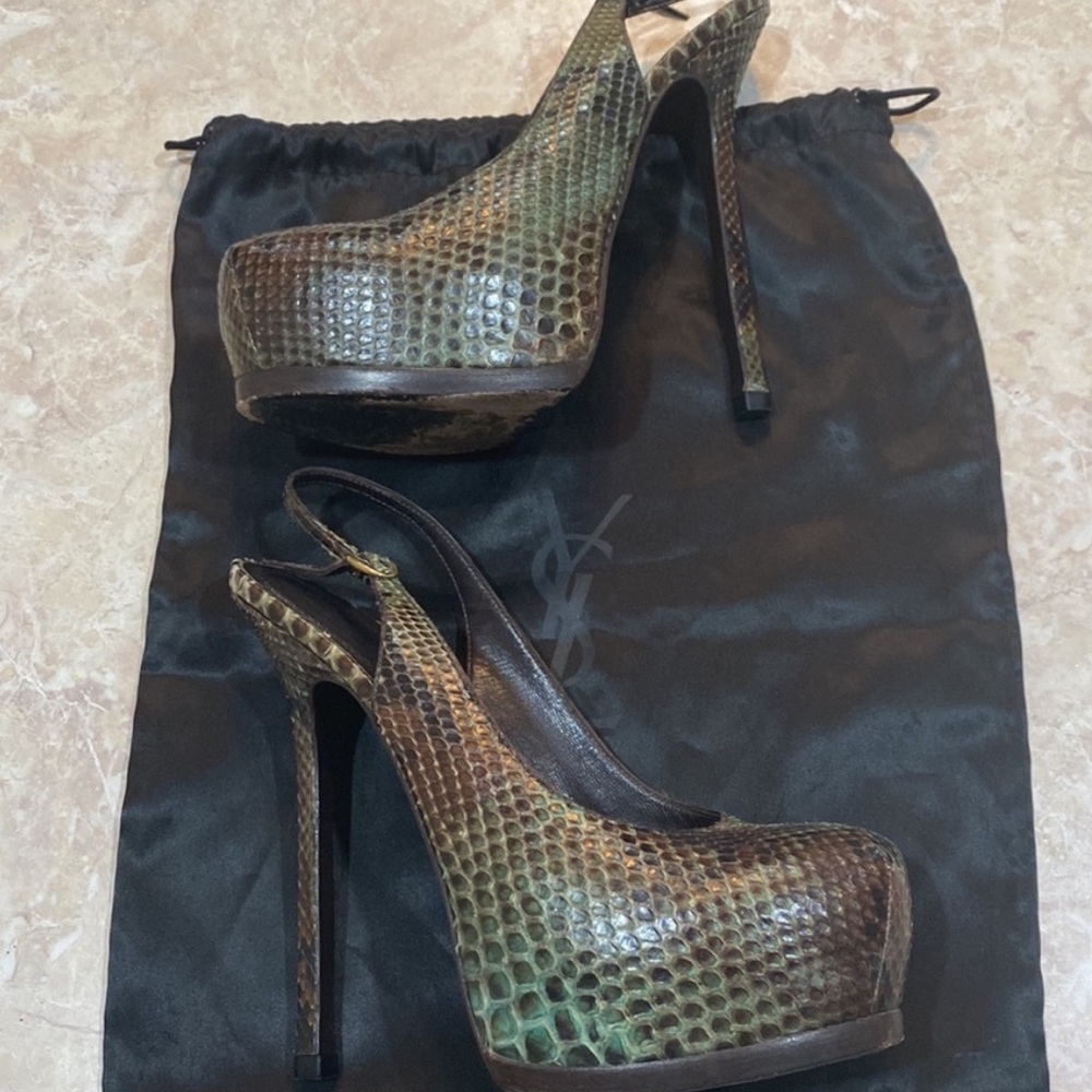 Ysl heels too small. fits more like a true size 7